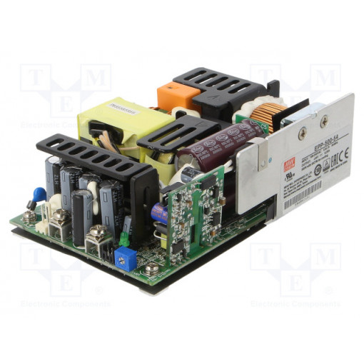 EPP-500-54; Power supply: switched-mode; open; 500W; 127÷370VDC; 90÷264VAC; MEAN WELL