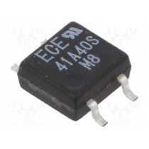 EPR411A404000EZ; Relay: solid state; Icntrl max: 50mA; 100mA; max.400VAC; 30Ω; SOP4; ECE