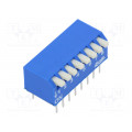 EPS108AZ; Switch: DIP-SWITCH; Poles number: 8; OFF-ON; 0.025A/24VDC; Pos: 2; ECE
