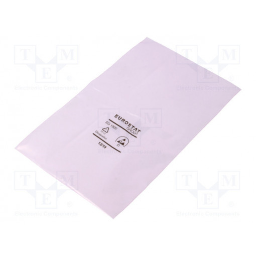 20-007-1216; Protection bag; ESD; L: 406mm; W: 305mm; Thk: 50um; Features: open; EUROSTAT GROUP 20-007-1216; Protection bag; ESD; L: 406mm; W: 305mm; Thk: 50um; Features: open; EUROSTAT GROUP
