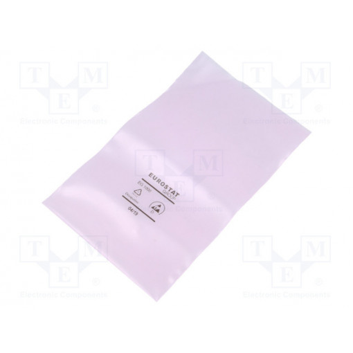 20-011-0610; Protection bag; ESD; L: 254mm; W: 152mm; Thk: 90um; Features: open; EUROSTAT GROUP