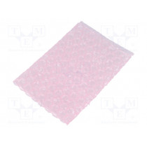 20-021-6003; Protection bag; ESD; L: 250mm; W: 200mm; Mat: polyetylene; pink; EUROSTAT GROUP