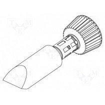 0102CDLF100; Tip; chisel; 10mm; ERSA 0102CDLF100; Tip; chisel; 10mm; ERSA