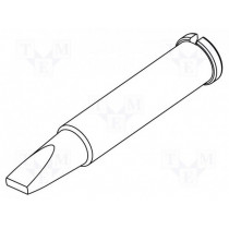 0102CDLF32; Tip; chisel; 3.2mm; ERSA 0102CDLF32; Tip; chisel; 3.2mm; ERSA