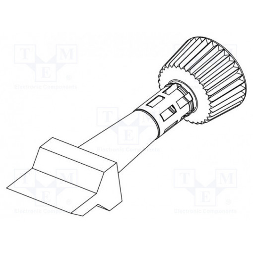 0102ZDLF150; Tip; shovel; 15mm; ERSA