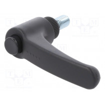 ERX.63 P-M8X16-C1; Lever; adjustable; Thread len: 16mm; Lever length: 63mm; -30÷130°C; ELESA+GANTER