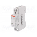 1SBE111111R0611; Contactor: 2-pole installation; NC + NO; 230VAC; 230VDC; 16A; DIN; ABB 1SBE111111R0611; Contactor: 2-pole installation; NC + NO; 230VAC; 230VDC; 16A; DIN; ABB