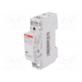 1SBE111111R0120; Contactor: 2-pole installation; NO x2; 24VAC; 24VDC; 16A; DIN; ESB; ABB 1SBE111111R0120; Contactor: 2-pole installation; NO x2; 24VAC; 24VDC; 16A; DIN; ESB; ABB