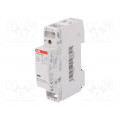 1SBE111111R1420; Contactor: 2-pole installation; NO x2; 12VAC; 12VDC; 16A; DIN; ESB; ABB 1SBE111111R1420; Contactor: 2-pole installation; NO x2; 12VAC; 12VDC; 16A; DIN; ESB; ABB