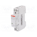1SBE121111R0102; Contactor: 2-pole installation; NC x2; 24VAC; 24VDC; 20A; DIN; ESB; ABB 1SBE121111R0102; Contactor: 2-pole installation; NC x2; 24VAC; 24VDC; 20A; DIN; ESB; ABB