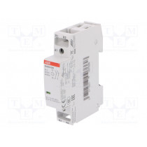 1SBE121111R0102; Contactor: 2-pole installation; NC x2; 24VAC; 24VDC; 20A; DIN; ESB; ABB