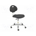 ; Chair; ESD; Seat dim: 470x430mm; Back dim: 310x415mm; 520÷720mm; 