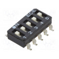 ESD105LTZ; Switch: DIP-SWITCH; Poles number: 5; OFF-ON; 0.025A/24VDC; Pos: 2; ECE ESD105LTZ; Switch: DIP-SWITCH; Poles number: 5; OFF-ON; 0.025A/24VDC; Pos: 2; ECE