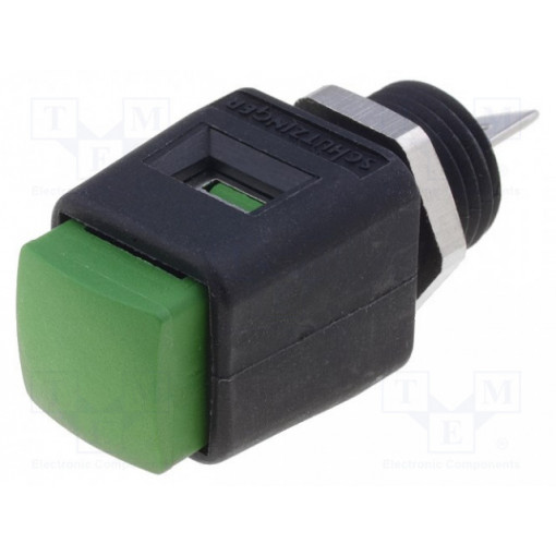 ESD498/GN; Laboratory clamp; green; 60VDC; 16A; Contacts: nickel; -25÷90°C; SCHÜTZINGER