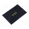 ; Protection bag; ESD; L: 150mm; W: 100mm; Thk: 0.08mm; black; 10÷100kΩ; 