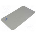157CUT 60120 GREY; Bench mat; ESD; 600x1200mm; Thk: 2mm; grey; Rsurf: 5÷500MΩ; 440°C; ELME 157CUT 60120 GREY; Bench mat; ESD; 600x1200mm; Thk: 2mm; grey; Rsurf: 5÷500MΩ; 440°C; ELME