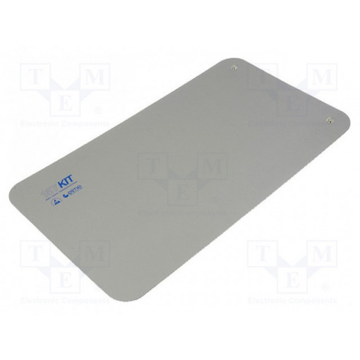 157CUT 60120 GREY; Bench mat; ESD; 600x1200mm; Thk: 2mm; grey; Rsurf: 5÷500MΩ; 440°C; ELME 157CUT 60120 GREY; Bench mat; ESD; 600x1200mm; Thk: 2mm; grey; Rsurf: 5÷500MΩ; 440°C; ELME