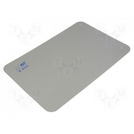 157 4060 GREY; Bench mat; ESD; 400x600mm; Thk: 2mm; grey; Rsurf: 5÷500MΩ; 440°C; ELME 157 4060 GREY; Bench mat; ESD; 400x600mm; Thk: 2mm; grey; Rsurf: 5÷500MΩ; 440°C; ELME