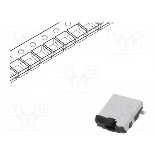 ESE13V01D; Switch: detecting; Pos: 2; SPST; 0.01A/5VDC; Leads: straight; 500mΩ; PANASONIC ESE13V01D; Switch: detecting; Pos: 2; SPST; 0.01A/5VDC; Leads: straight; 500mΩ; PANASONIC
