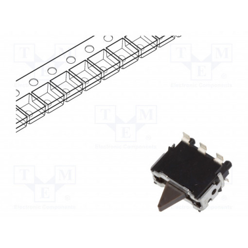 ESE24MV1T; Switch: detecting; Pos: 3; SPDT; 0.01A/5VDC; 500mΩ; 0.35N; 5.6mm; PANASONIC ESE24MV1T; Switch: detecting; Pos: 3; SPDT; 0.01A/5VDC; 500mΩ; 0.35N; 5.6mm; PANASONIC