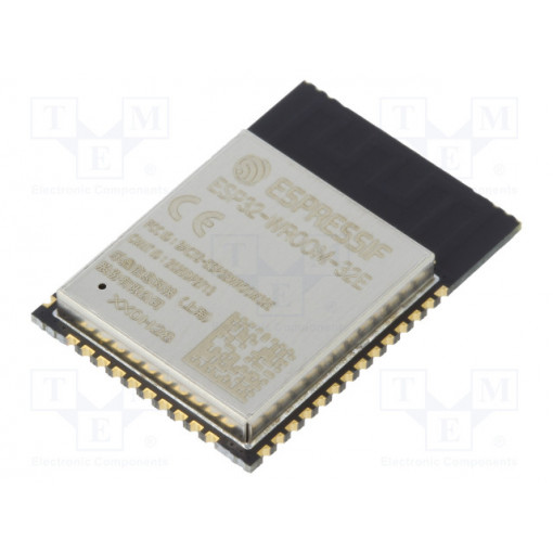 ESP32-WROOM-32E (16MB); Module: IoT; Bluetooth Low Energy,WiFi; SMD; ESPRESSIF
