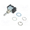 ET105E12-Z; Switch: toggle; Pos: 3; SP3T; ON-OFF-ON; 5A/125VAC; Toggle: round; Nidec Copal Electronics