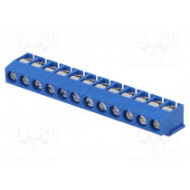 ETB11120B000Z; PCB terminal block; angled 90°; 5mm; ways: 12; on PCBs; 2.5mm2; ECE