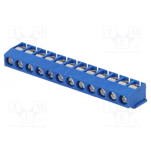 ETB11120B000Z; PCB terminal block; angled 90°; 5mm; ways: 12; on PCBs; 2.5mm2; ECE