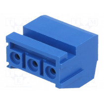 ETB16030B000Z; Pluggable terminal block; Contacts ph: 5mm; ways: 3; angled 90°; ECE