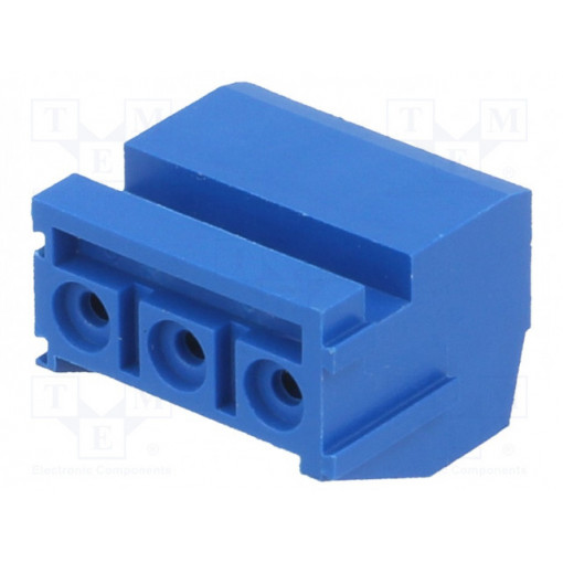 ETB16030B000Z; Pluggable terminal block; Contacts ph: 5mm; ways: 3; angled 90°; ECE
