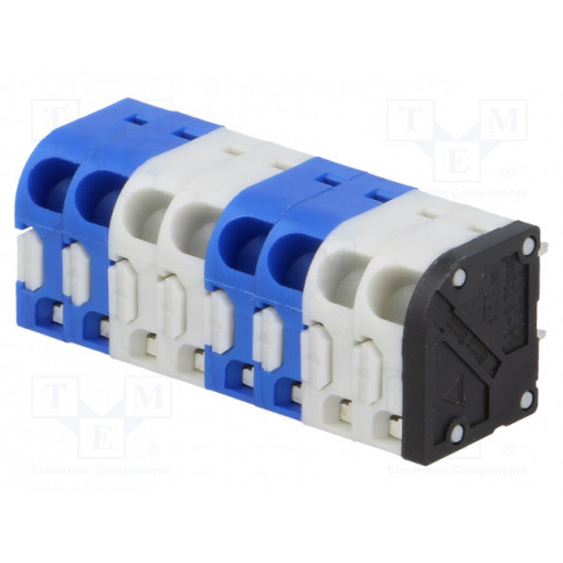 ETBM3080C2B1Z; PCB terminal block; angled 45°; 3.5mm; ways: 8; on PCBs; 0.75mm2; ECE