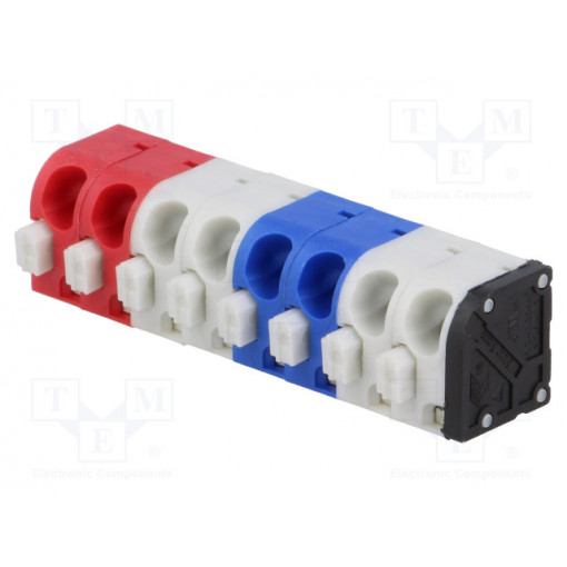 ETBM50080C4C1Z; PCB terminal block; angled 45°; 5mm; ways: 8; on PCBs; 0.75mm2; ECE