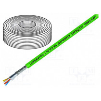 2170930; Wire; S/FTP,ETHERLINE® Cat.6a; 6a; stranded; Cu; 4x2x23AWG; PVC; LAPP KABEL