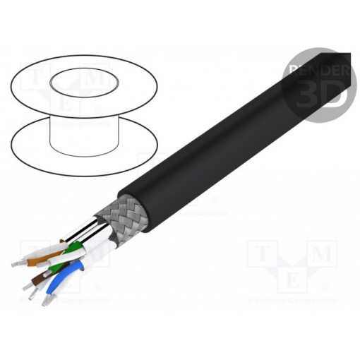 2170978; Wire; S/FTP,ETHERLINE® LAN 1000; 7; outdoor; solid; Cu; 4x2x23AWG; LAPP KABEL