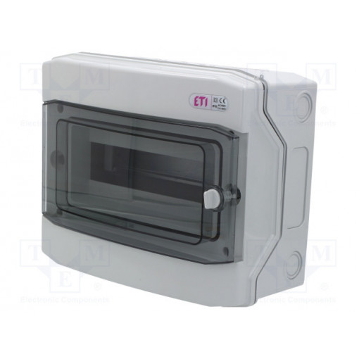 ECH-12PT; Enclosure: for modular components; IP65; light grey; Series: ECH; ETI POLAM
