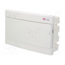 ECM18PO-S; Enclosure: for modular components; IP40; white; No.of mod: 18; ETI POLAM