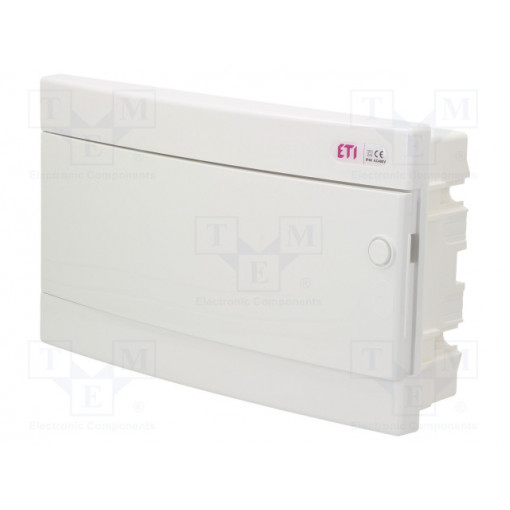 ECM18PO-S; Enclosure: for modular components; IP40; white; No.of mod: 18; ETI POLAM