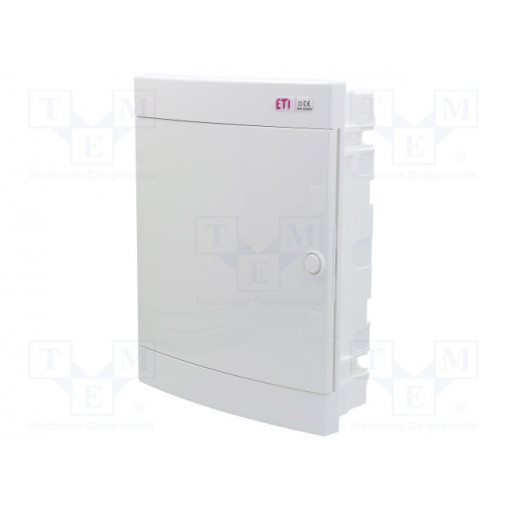 ECM24PO-S; Enclosure: for modular components; IP40; white; No.of mod: 24; ETI POLAM