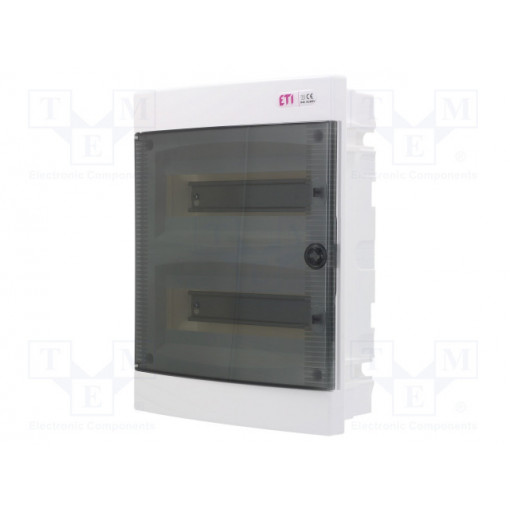 ECM24PT-S; Enclosure: for modular components; IP40; white; No.of mod: 24; ETI POLAM