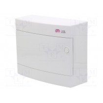 ECT12PO; Enclosure: for modular components; IP40; white; No.of mod: 12; ETI POLAM