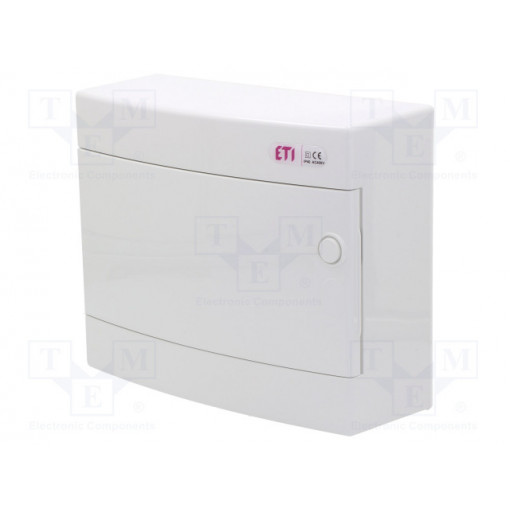 ECT12PO; Enclosure: for modular components; IP40; white; No.of mod: 12; ETI POLAM