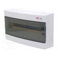 ECT18PT-S; Enclosure: for modular components; IP40; white; No.of mod: 18; ETI POLAM ECT18PT-S; Enclosure: for modular components; IP40; white; No.of mod: 18; ETI POLAM