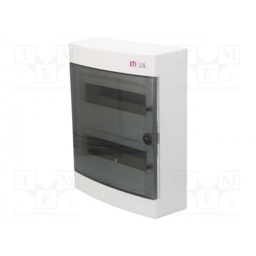 ECT24PT-S; Enclosure: for modular components; IP40; white; No.of mod: 24; ETI POLAM