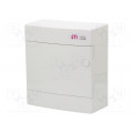ECT8PO; Enclosure: for modular components; IP40; white; No.of mod: 8; ABS; ETI POLAM ECT8PO; Enclosure: for modular components; IP40; white; No.of mod: 8; ABS; ETI POLAM