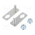 UCH-2; Clip; steel; Application: for enclosures; Pcs: 2; ETI POLAM
