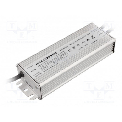 EUC-096S035DV; Power supply: switched-mode; LED; 96W; 137÷274V; 350mA; 90÷305VAC; INVENTRONICS EUC-096S035DV; Power supply: switched-mode; LED; 96W; 137÷274V; 350mA; 90÷305VAC; INVENTRONICS