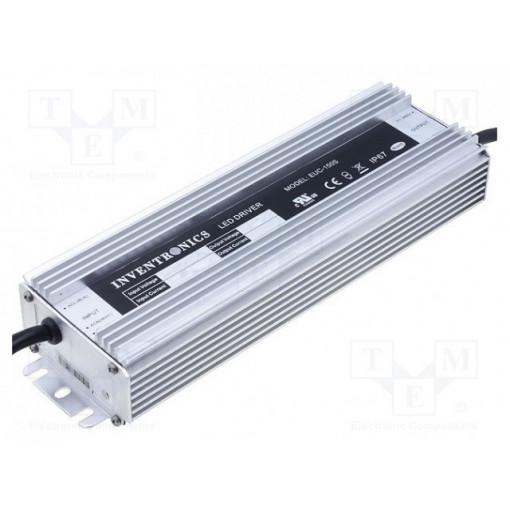 EUC-150S245DVA; Power supply: switched-mode; LED; 150W; 31÷61.2V; 2450mA; IP67; INVENTRONICS EUC-150S245DVA; Power supply: switched-mode; LED; 150W; 31÷61.2V; 2450mA; IP67; INVENTRONICS