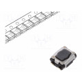 EVPAAN02Q; Microswitch TACT; SPST; Pos: 2; SMT; none; 5N; 2.9x3.5x1.4mm; 1.7mm; PANASONIC