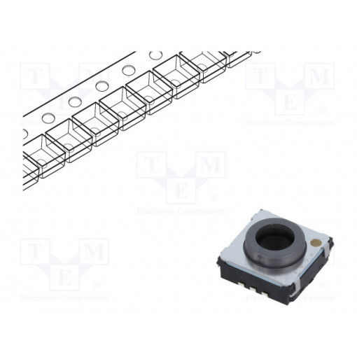 EVPADK04K; Microswitch TACT; SPST; Pos: 2; 0.05A/12VDC; SMT; none; 4N; 4.7mm; PANASONIC