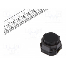 EVPASDC1A; Microswitch TACT; SPST; Pos: 2; 0.05A/12VDC; SMT; none; 2.5N; 5mm; PANASONIC